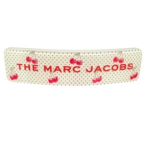 The Marc Jacobs BARRETTE Kids Women’s Cherry Hair Barrette - White and Red